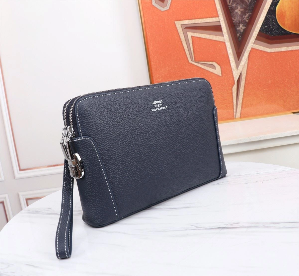 Mens Hermes Clutch Bags EasyMatch 92885