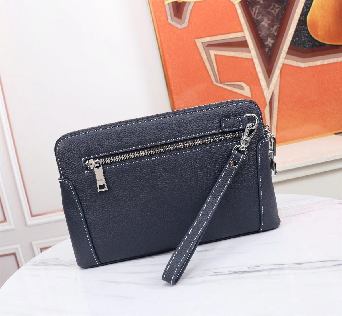 Mens Hermes Clutch Bags EasyMatch 92885