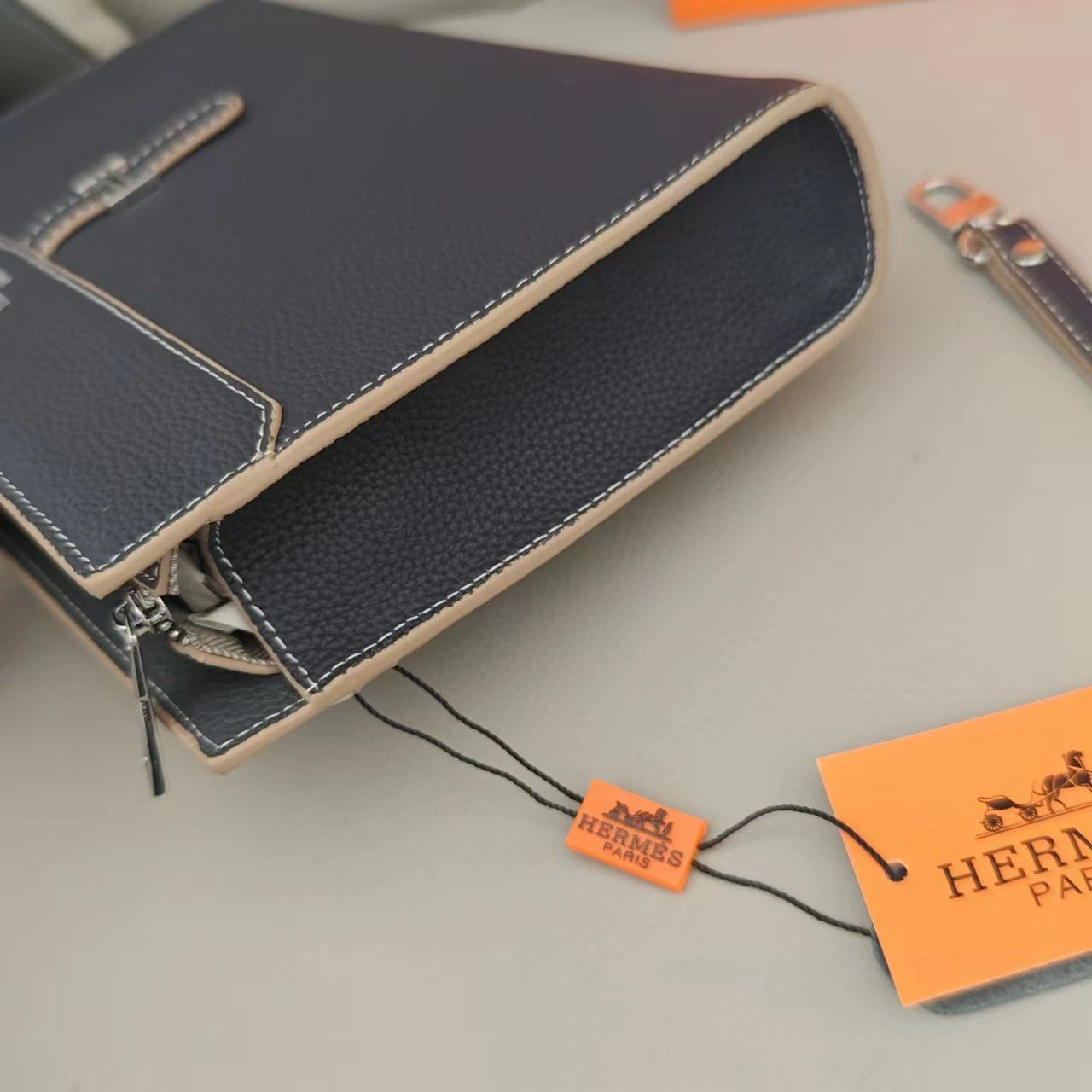 Mens Hermes Clutch Bags ZipUp 92874