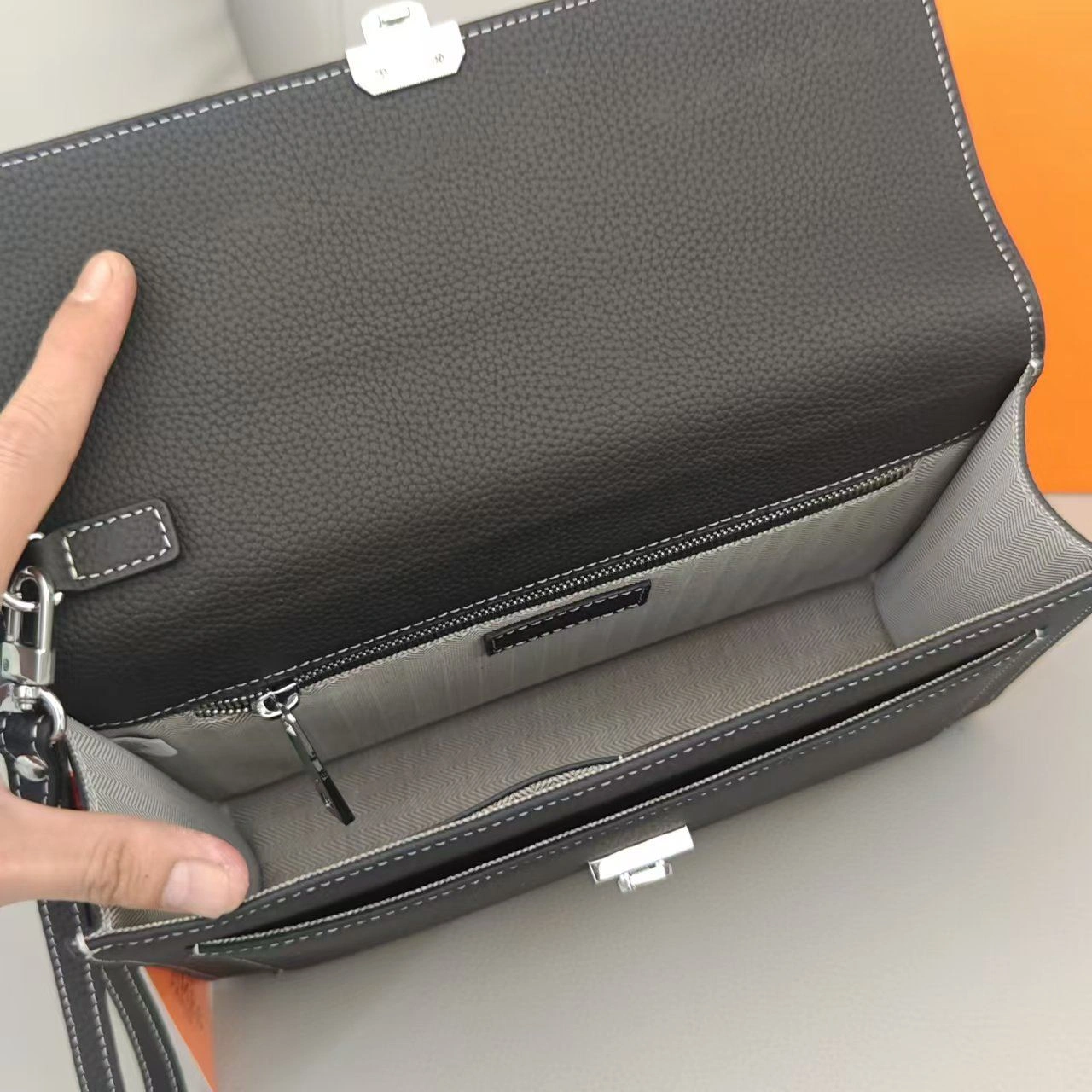 Mens Hermes Clutch Bags Bold 92871