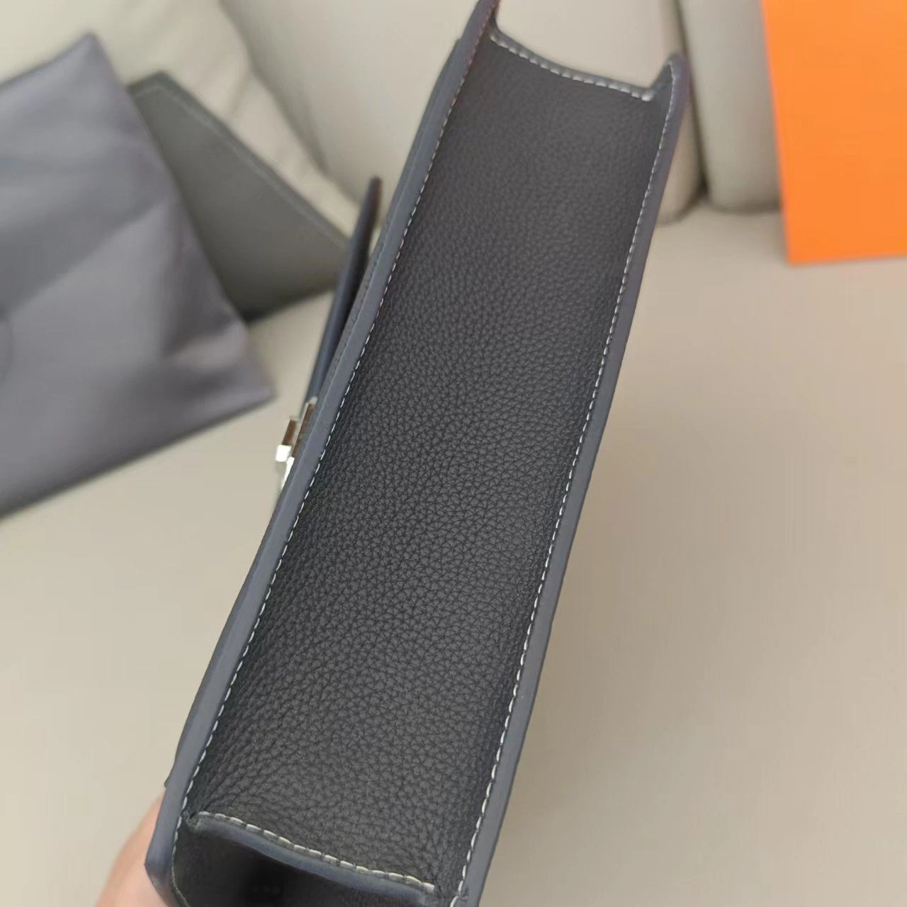 SmoothTexture Mens Hermes Clutch Bags 92873