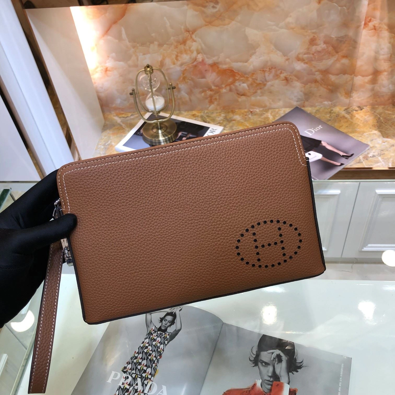 Durable Mens Hermes Clutch Bags 92949