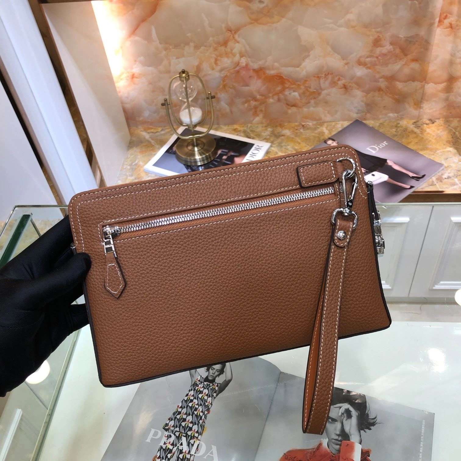 Durable Mens Hermes Clutch Bags 92949