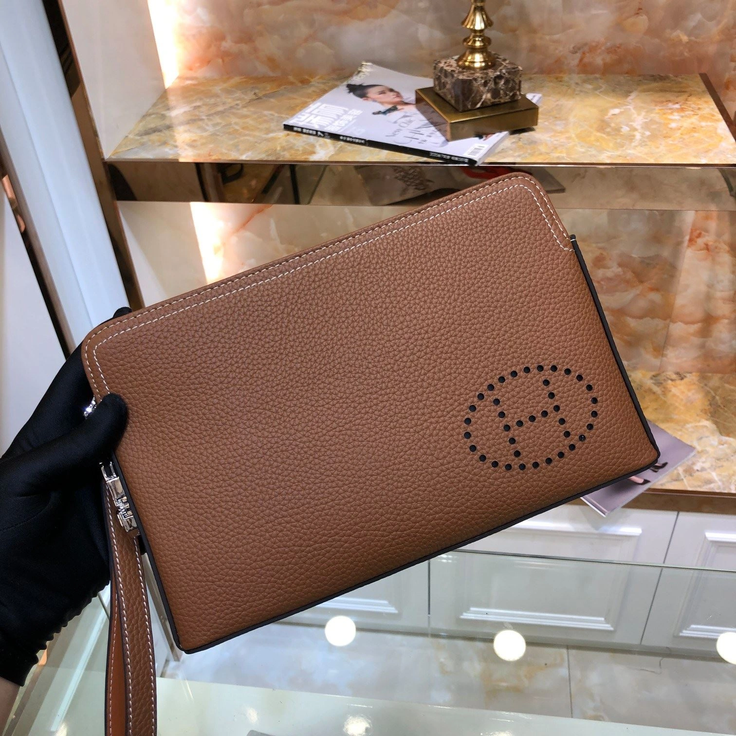 Durable Mens Hermes Clutch Bags 92949