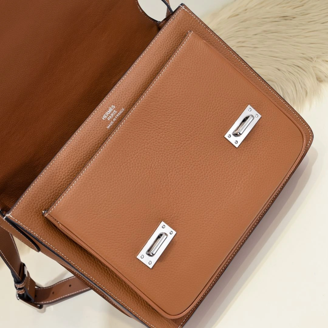Mens Hermes Satchel Bags Classic 90807