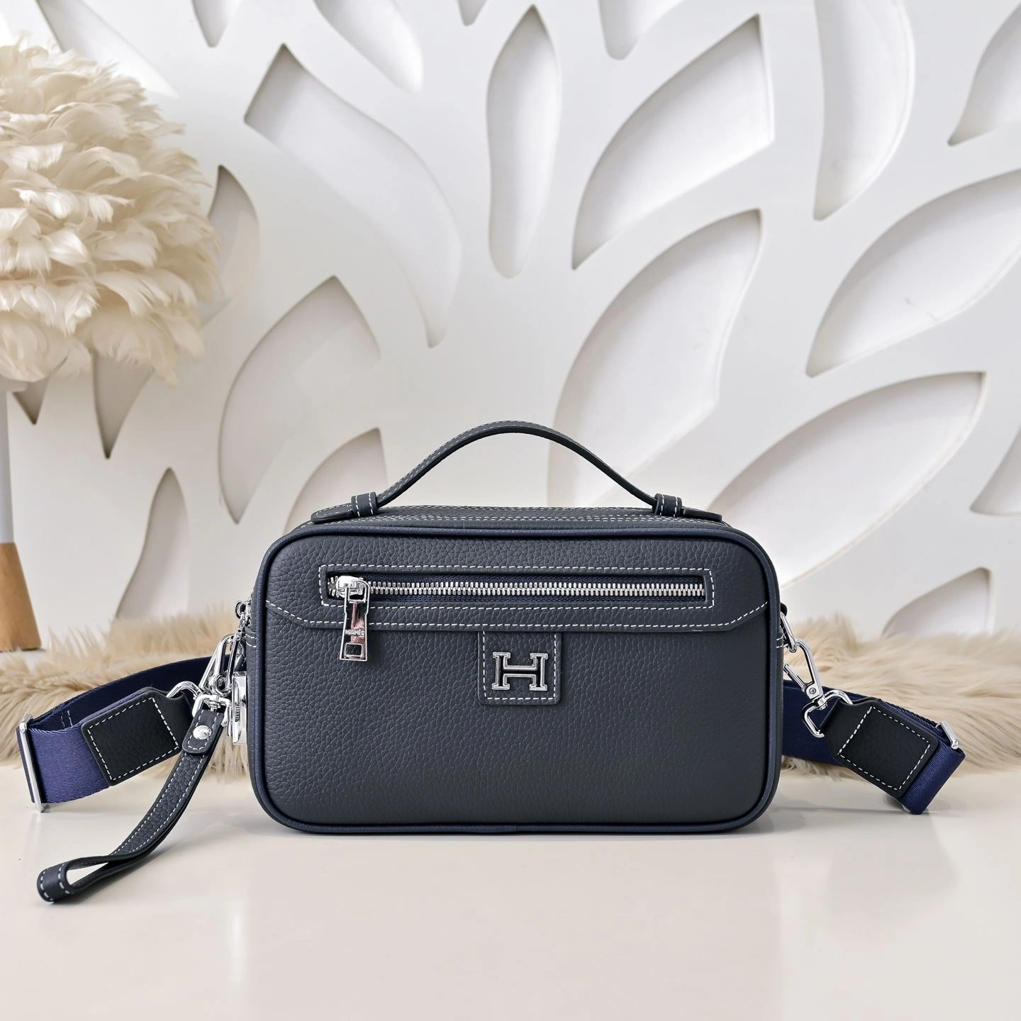 Refined Mens Hermes Satchel Bags 90824