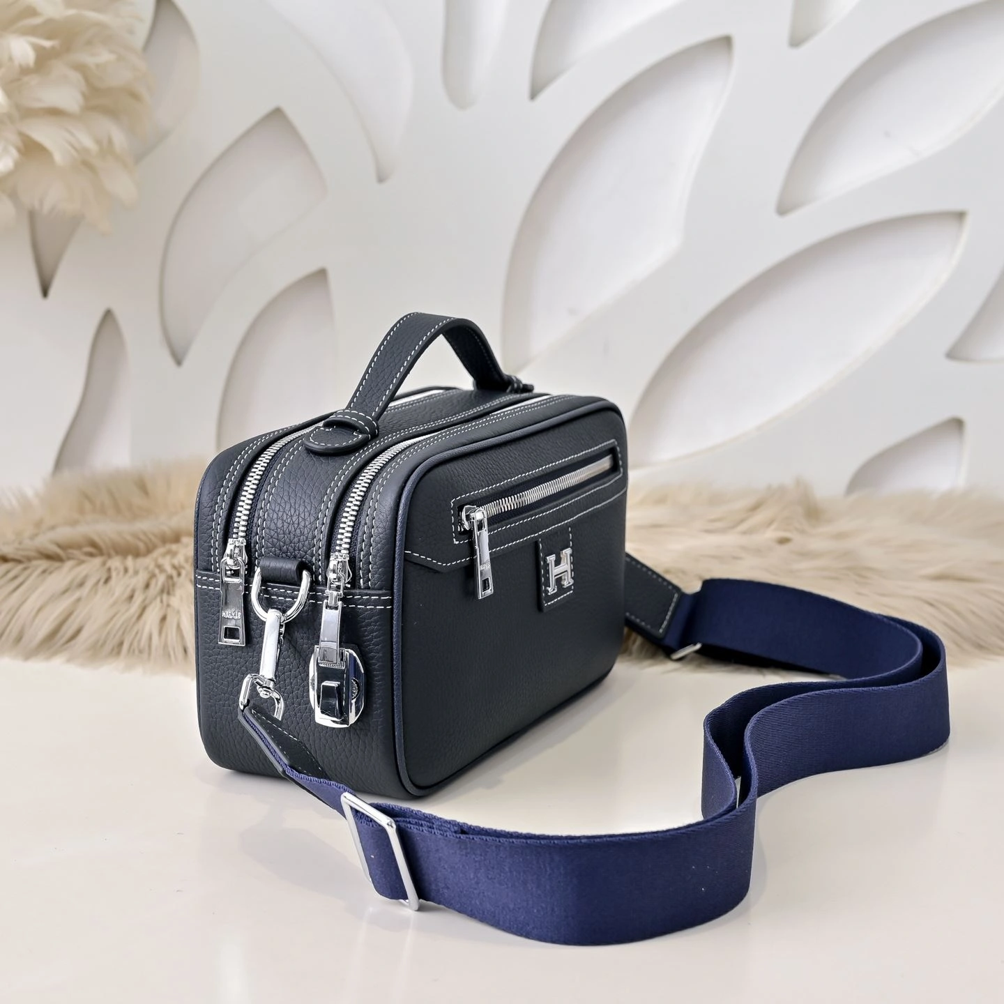 Refined Mens Hermes Satchel Bags 90824