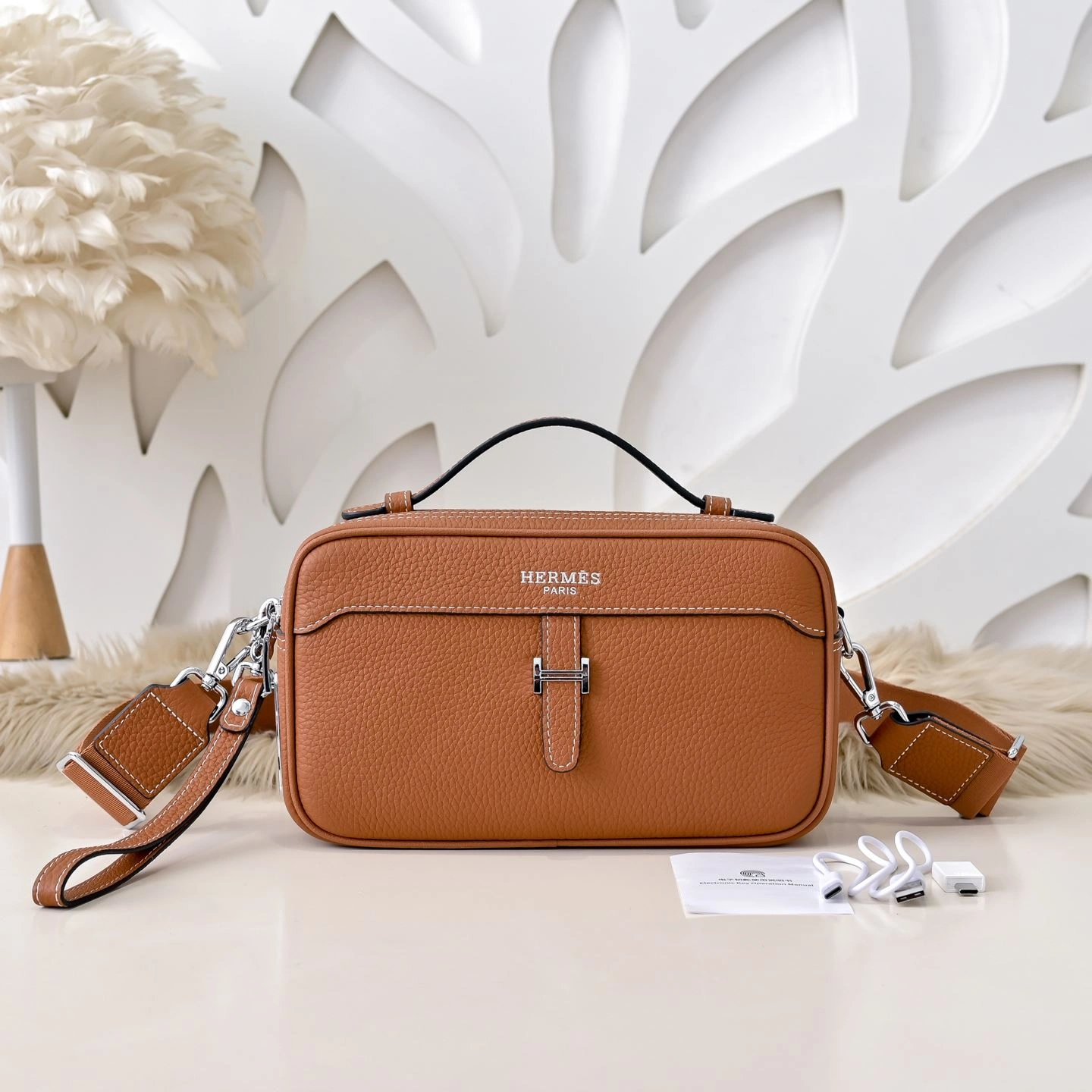 Mens Hermes Satchel Bags Vibrant 90830