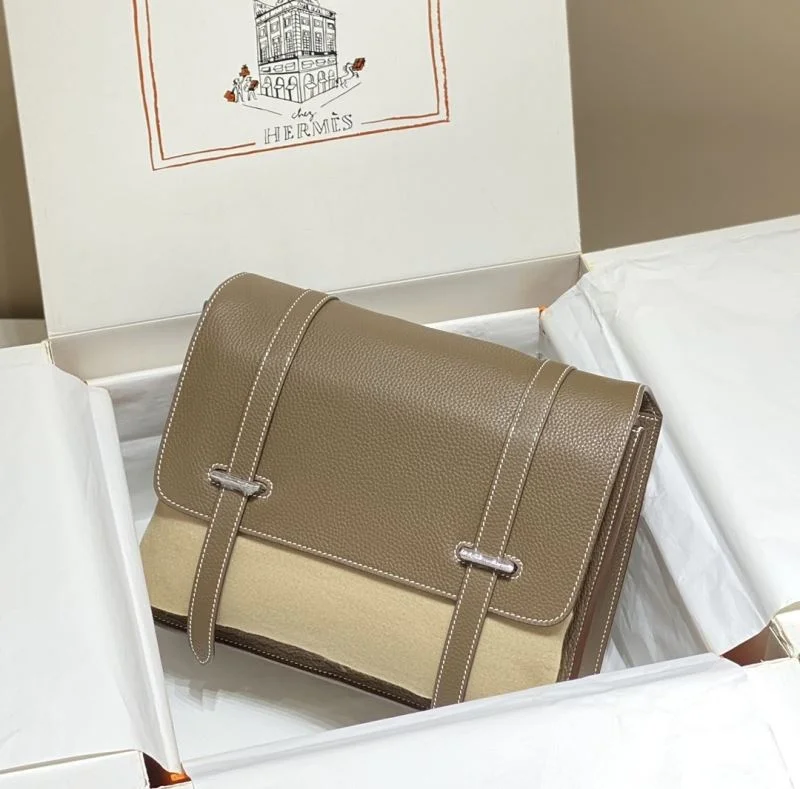 Mens Hermes Satchel Bags TravelReady 47770