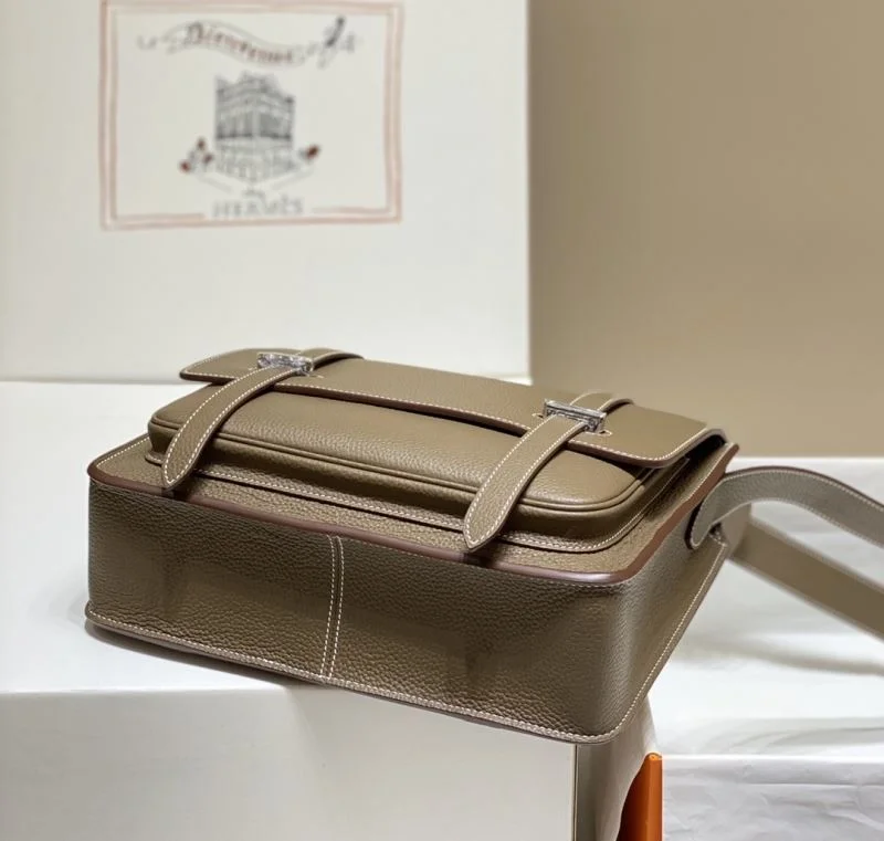 Mens Hermes Satchel Bags TravelReady 47770