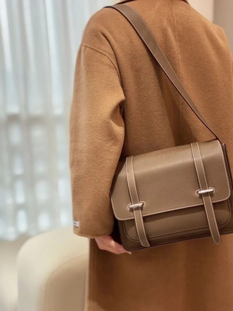 Mens Hermes Satchel Bags TravelReady 47770