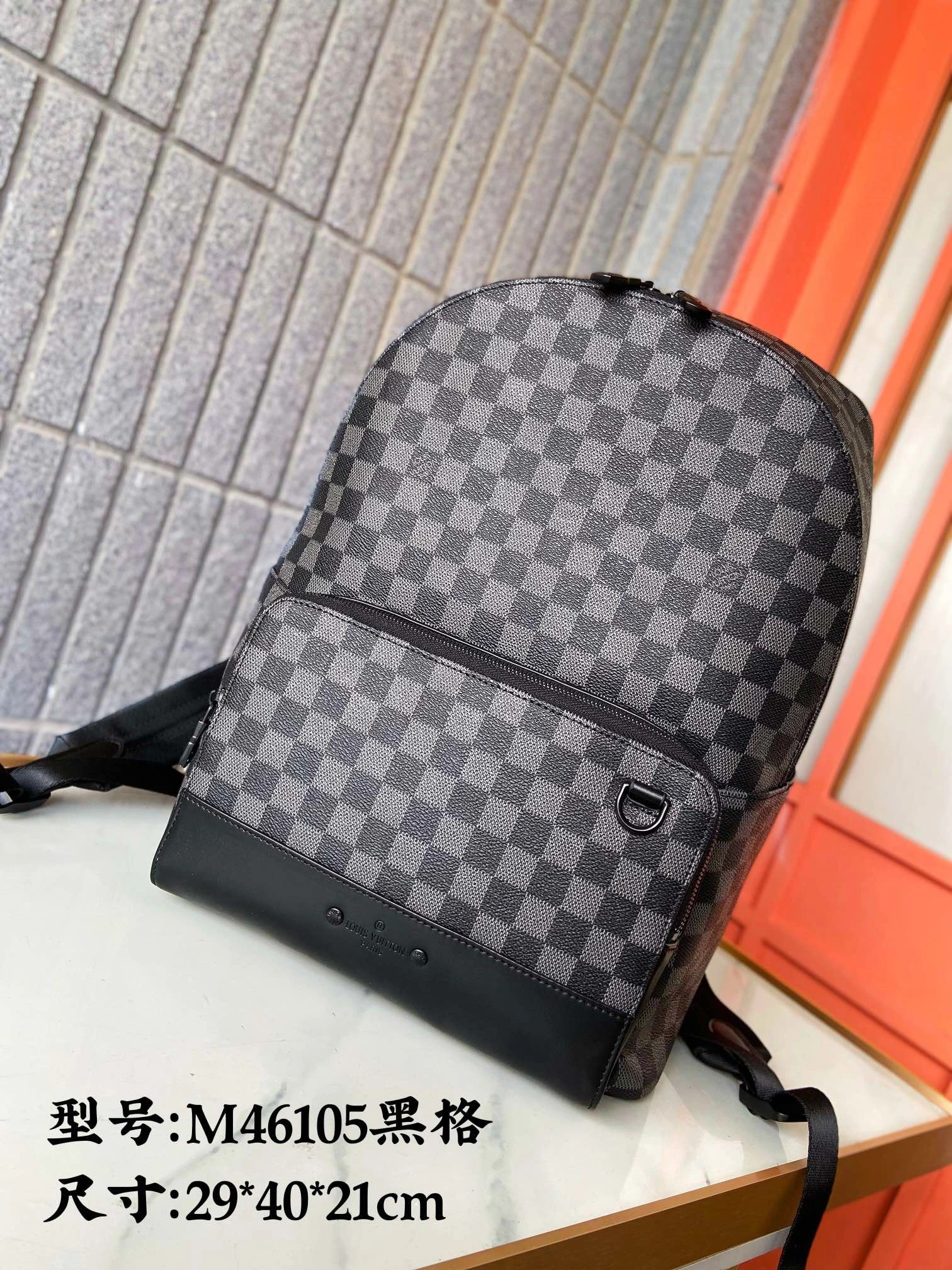 Mens Louis Vuitton Backpacks Durable 92859