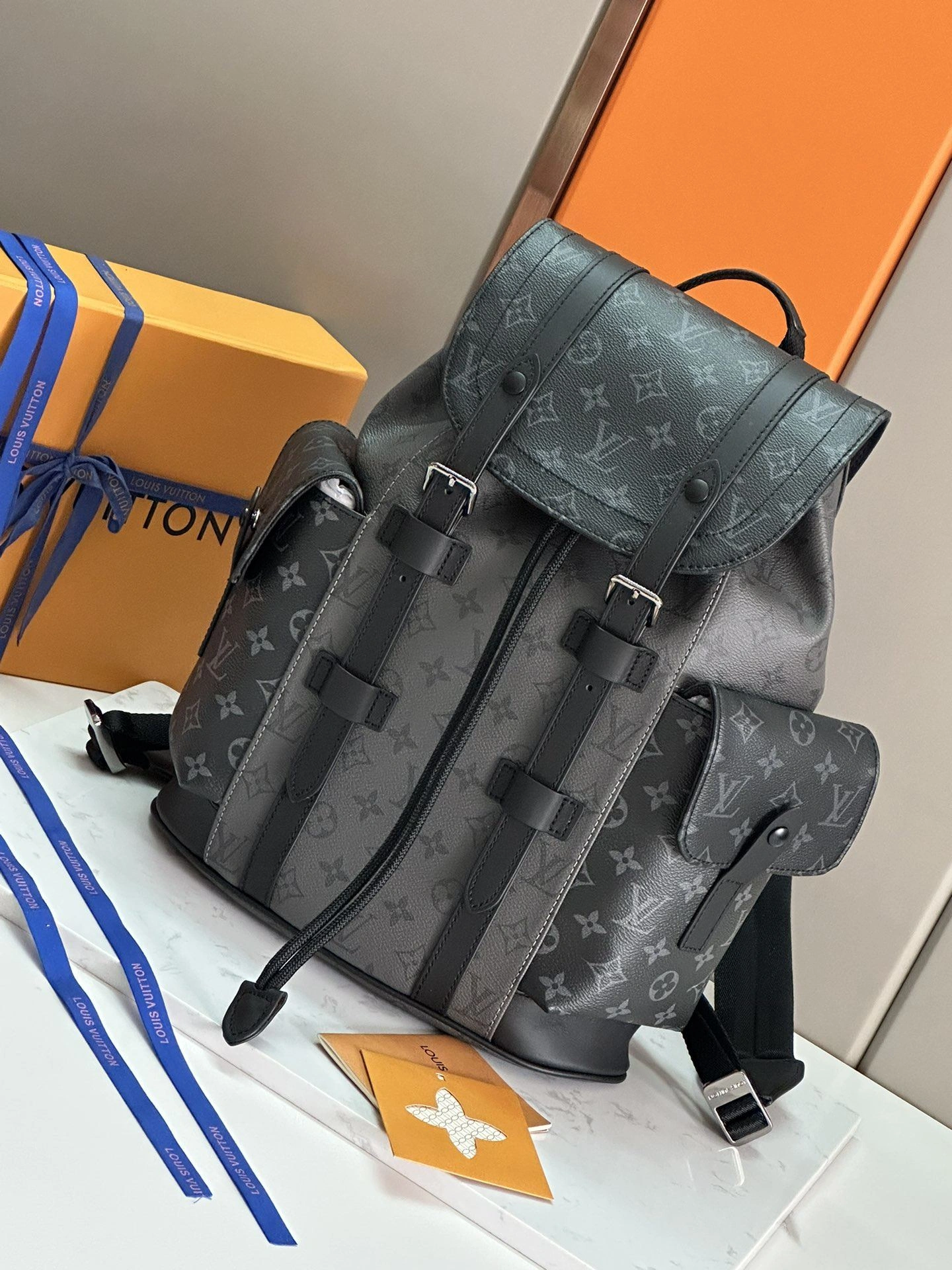 Mens Louis Vuitton Backpacks Stretchable 91784