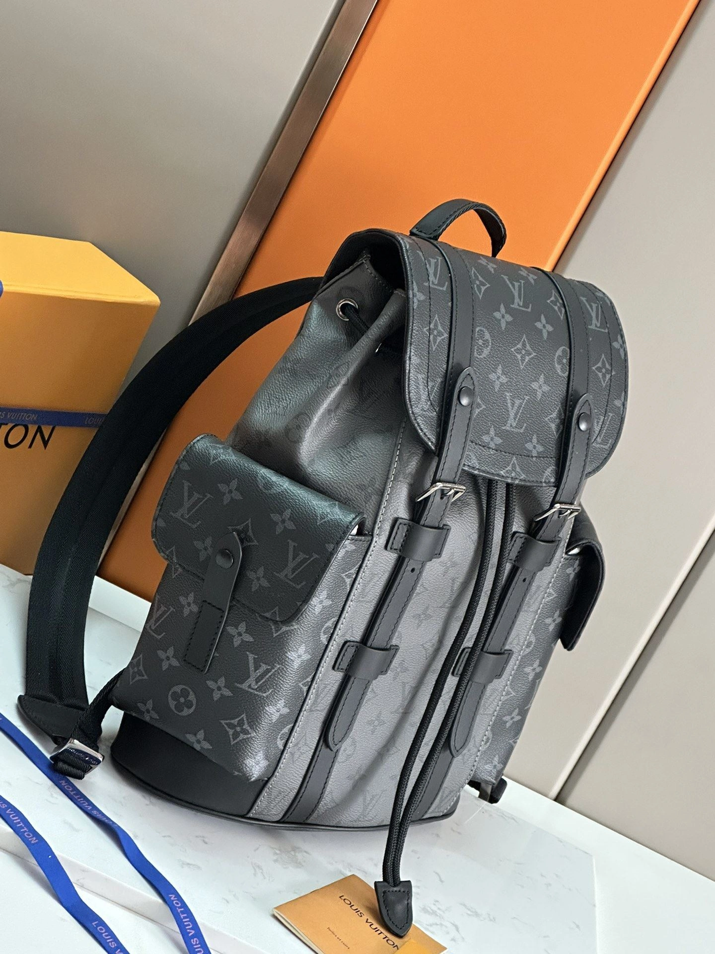 Mens Louis Vuitton Backpacks Stretchable 91784