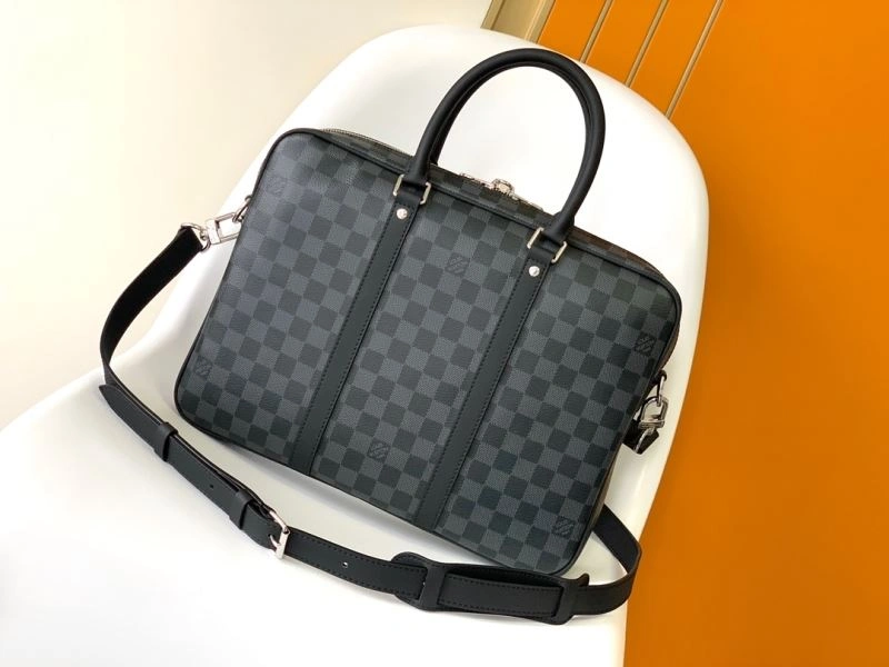 WaterResistant Mens Louis Vuitton Briefcases 94123