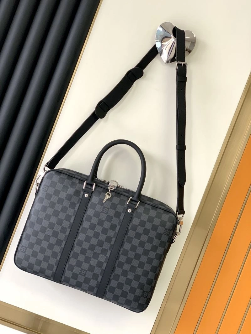 WaterResistant Mens Louis Vuitton Briefcases 94123