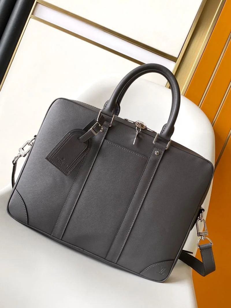 Mens Louis Vuitton Briefcases MoistureWicking 41895