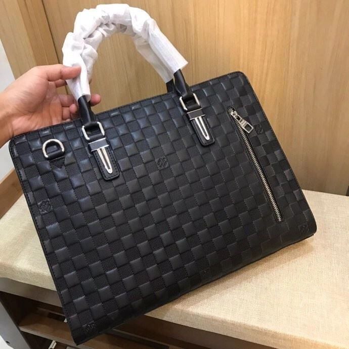 SmoothTexture Mens Louis Vuitton Briefcases 92802