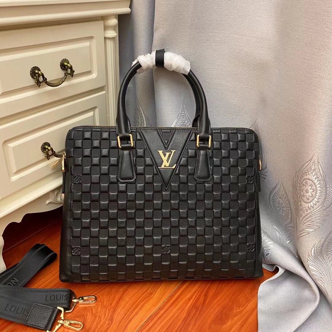 Mens Louis Vuitton Briefcases Durable 92797