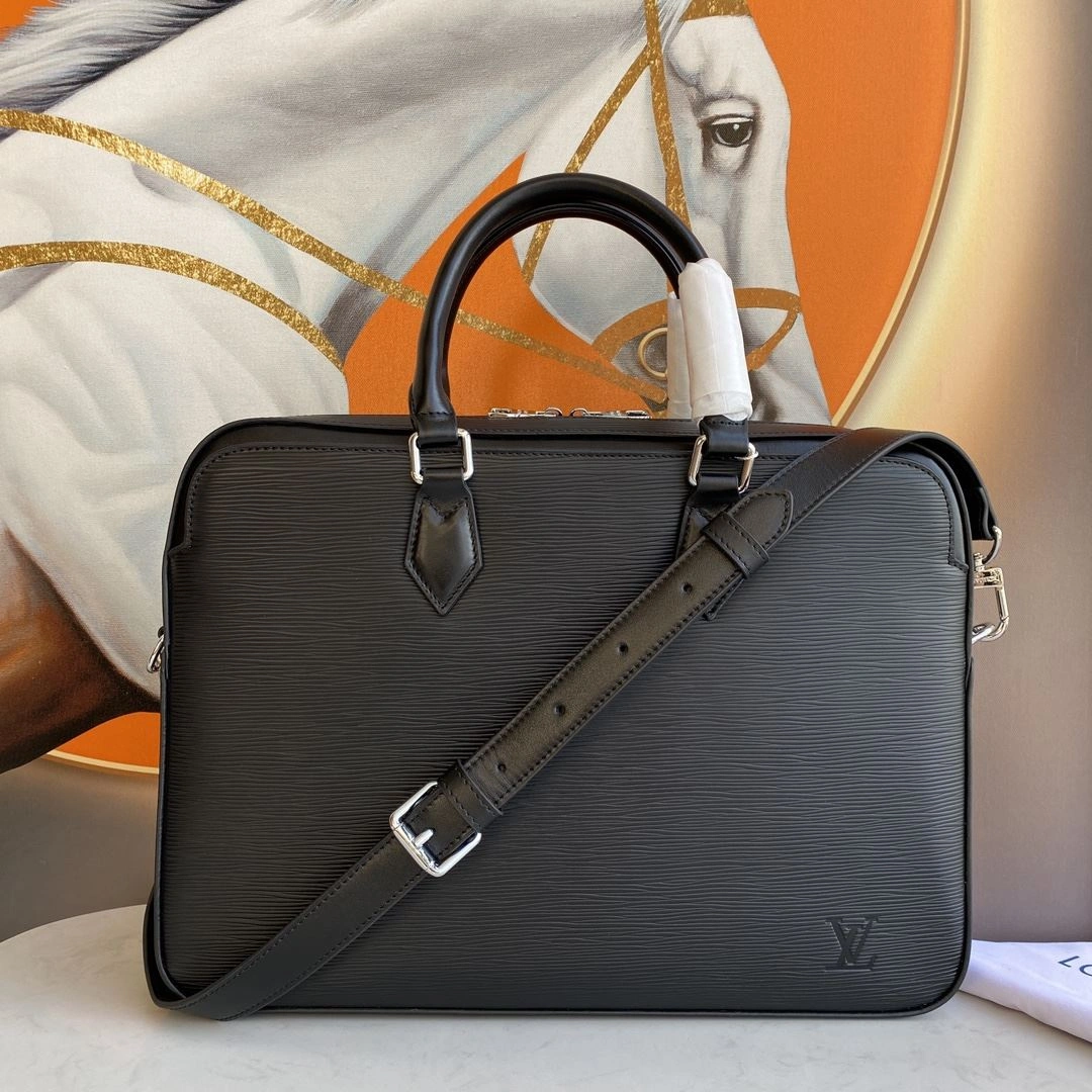 Bright Mens Louis Vuitton Briefcases 92784