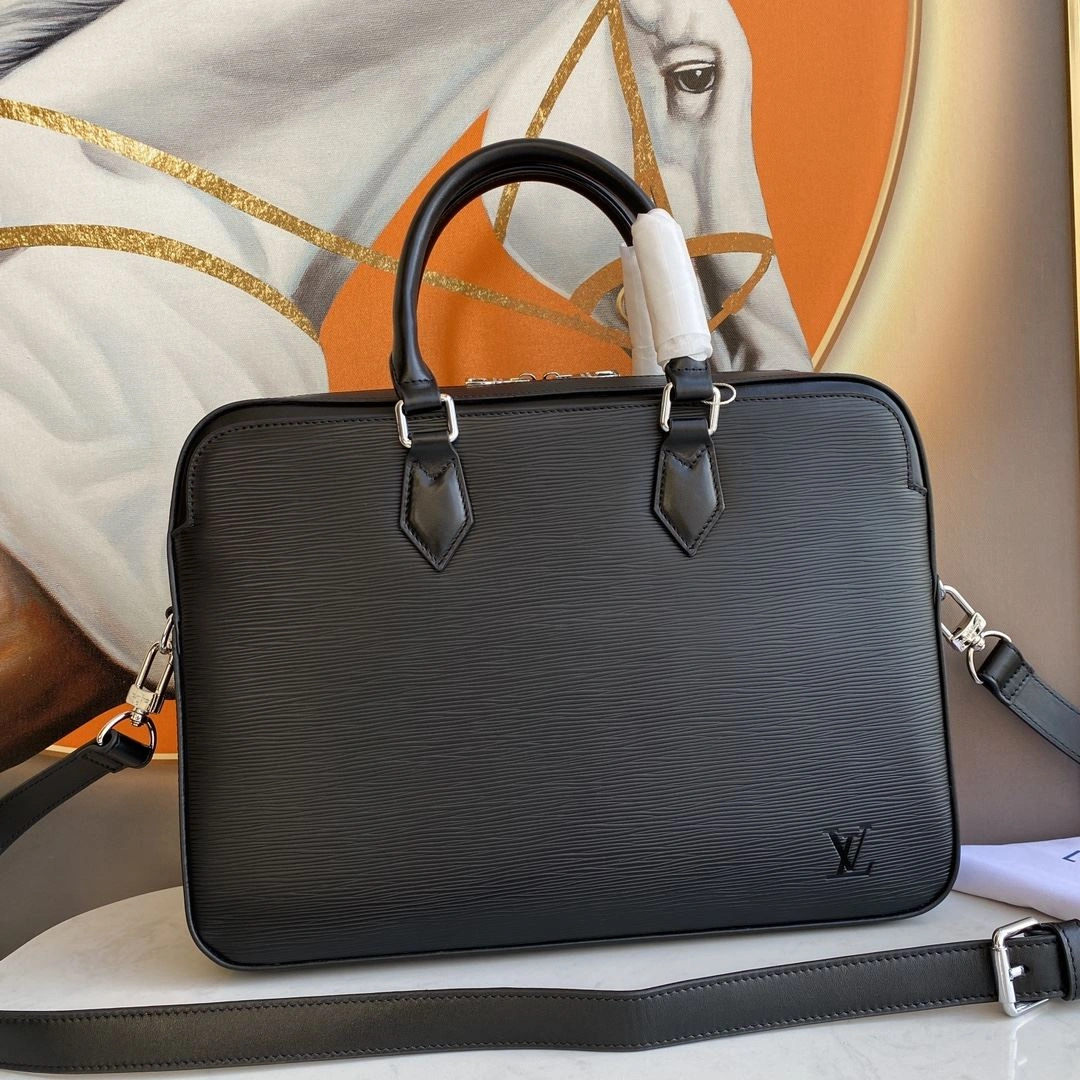 Bright Mens Louis Vuitton Briefcases 92784