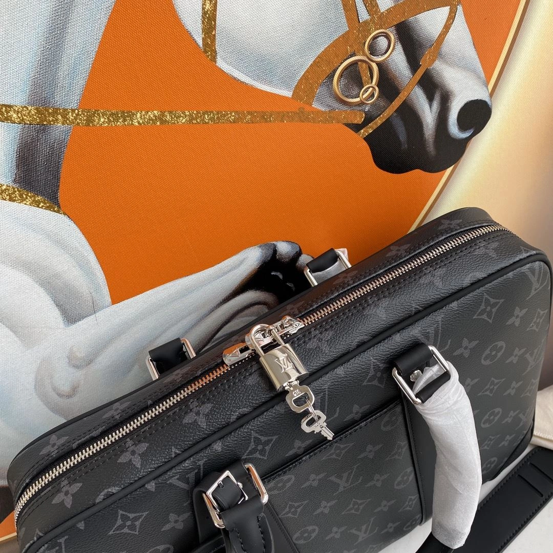 Mens Louis Vuitton Briefcases Flexible 92783