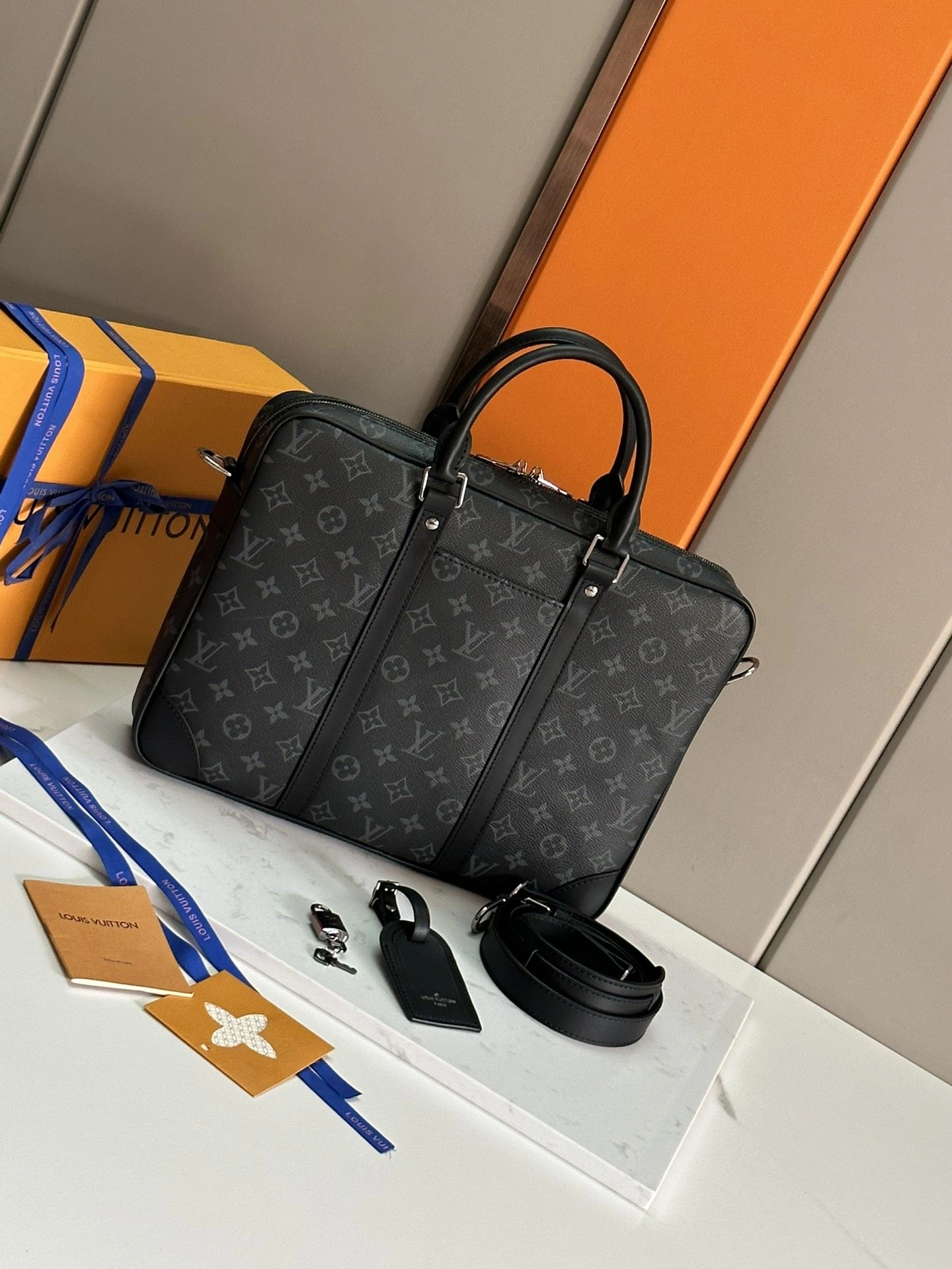 Mens Louis Vuitton Briefcases Compact 91763
