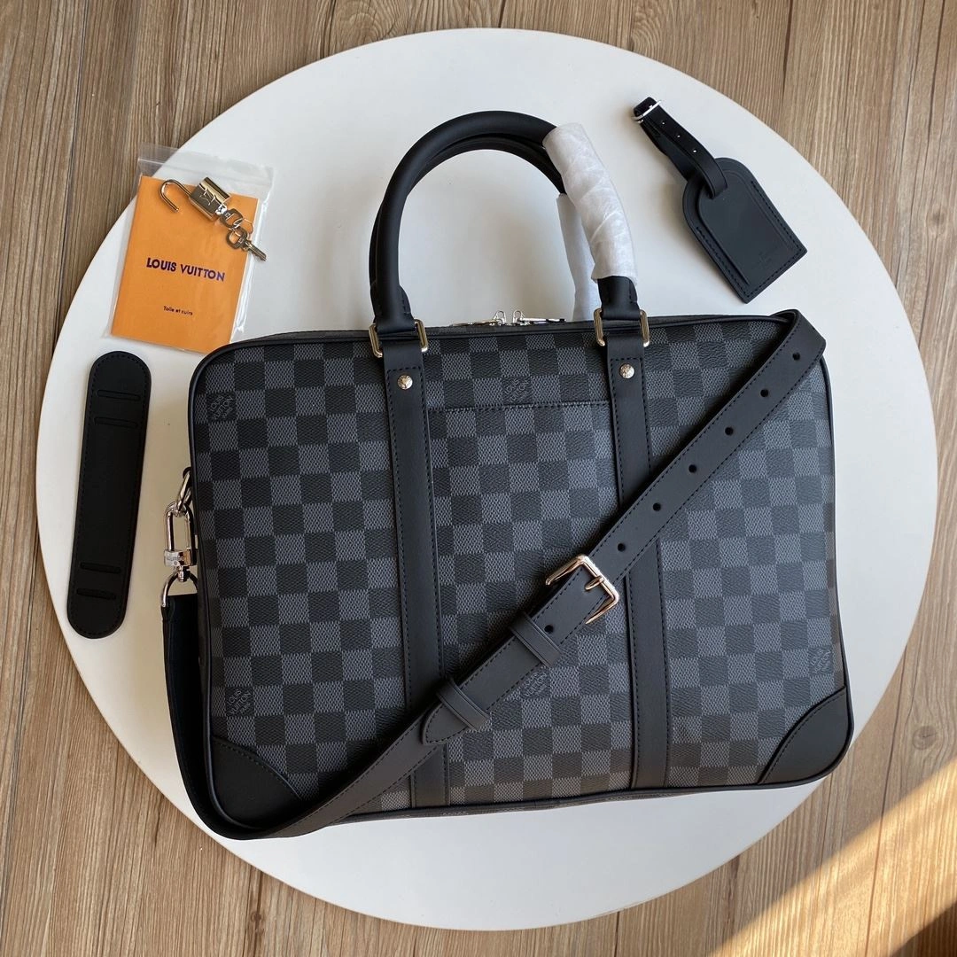 Lightweight Mens Louis Vuitton Briefcases 91762