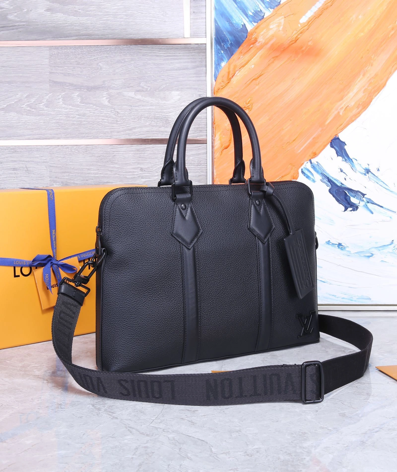 Cozy Mens Louis Vuitton Briefcases 91742