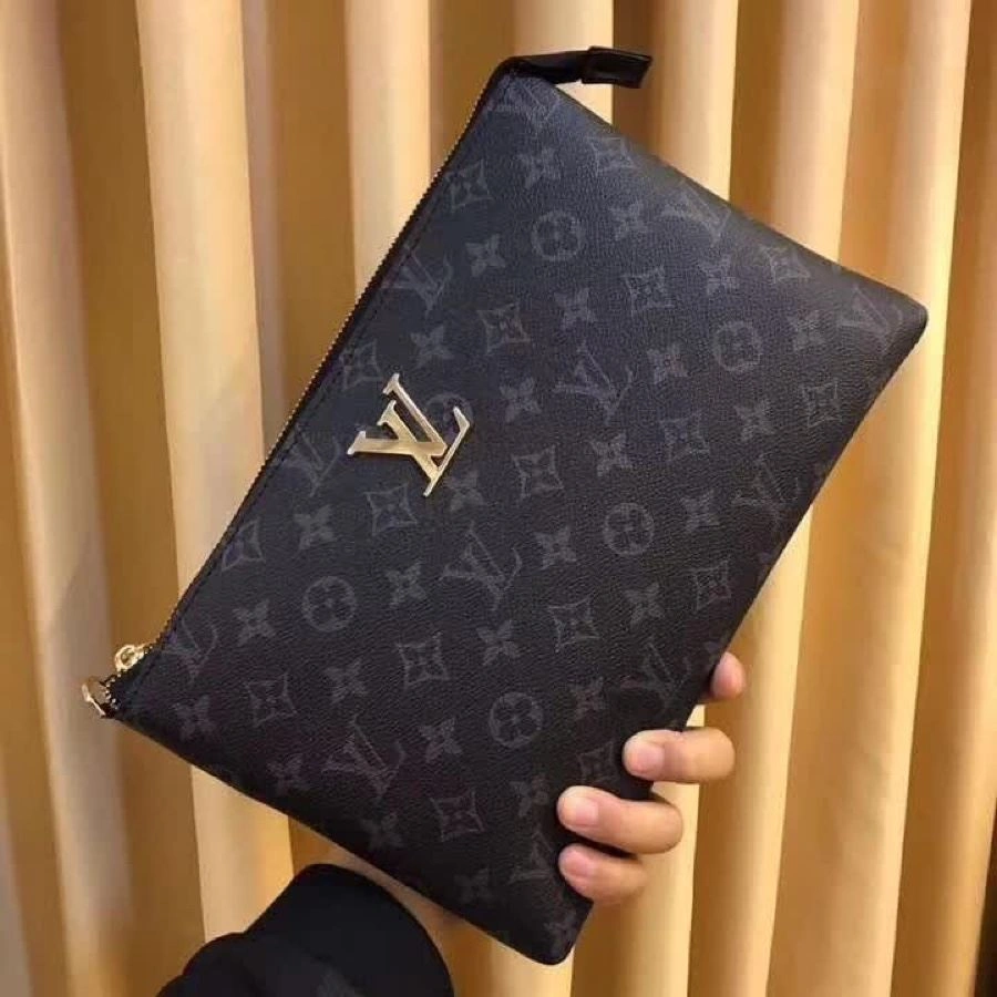 Unisex Mens Louis Vuitton Clutch Bags 92748