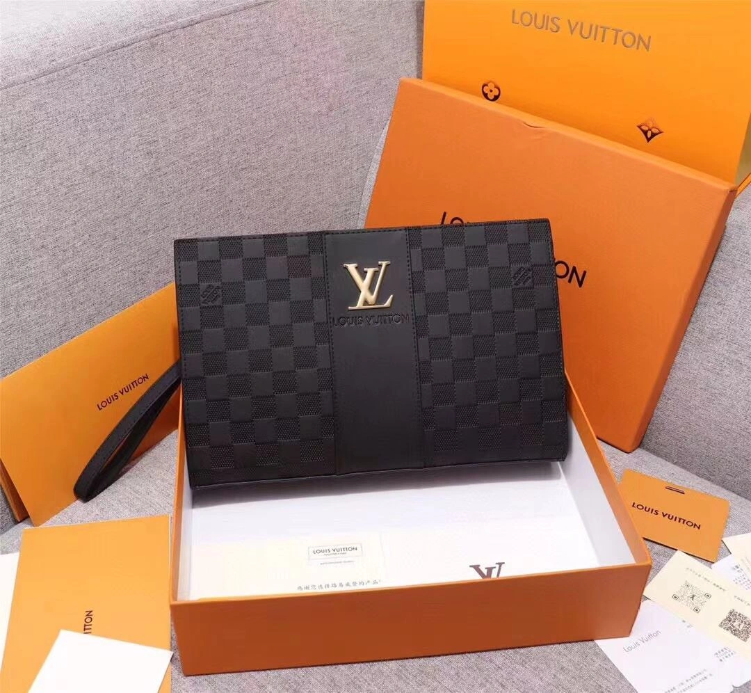 Mens Louis Vuitton Clutch Bags Durable 92740