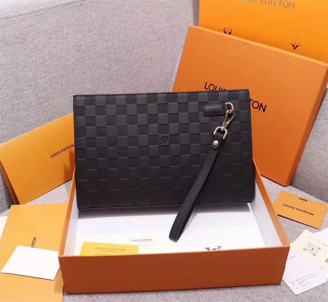 Mens Louis Vuitton Clutch Bags Durable 92740