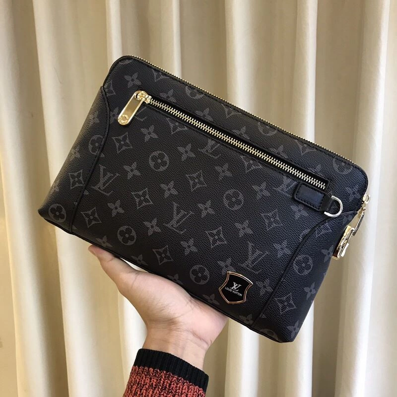 Original Mens Louis Vuitton Clutch Bags 92707
