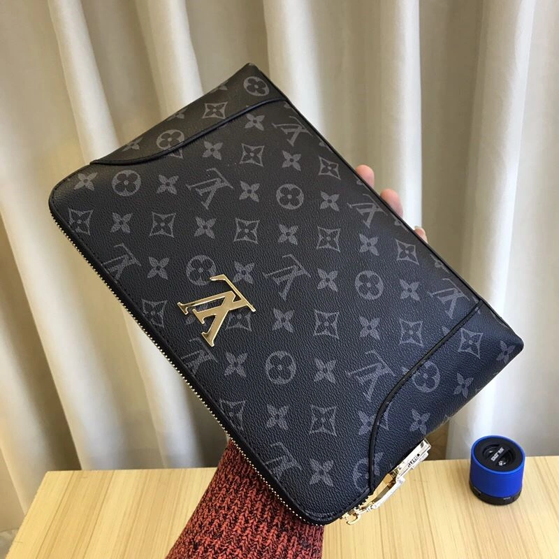 Original Mens Louis Vuitton Clutch Bags 92707