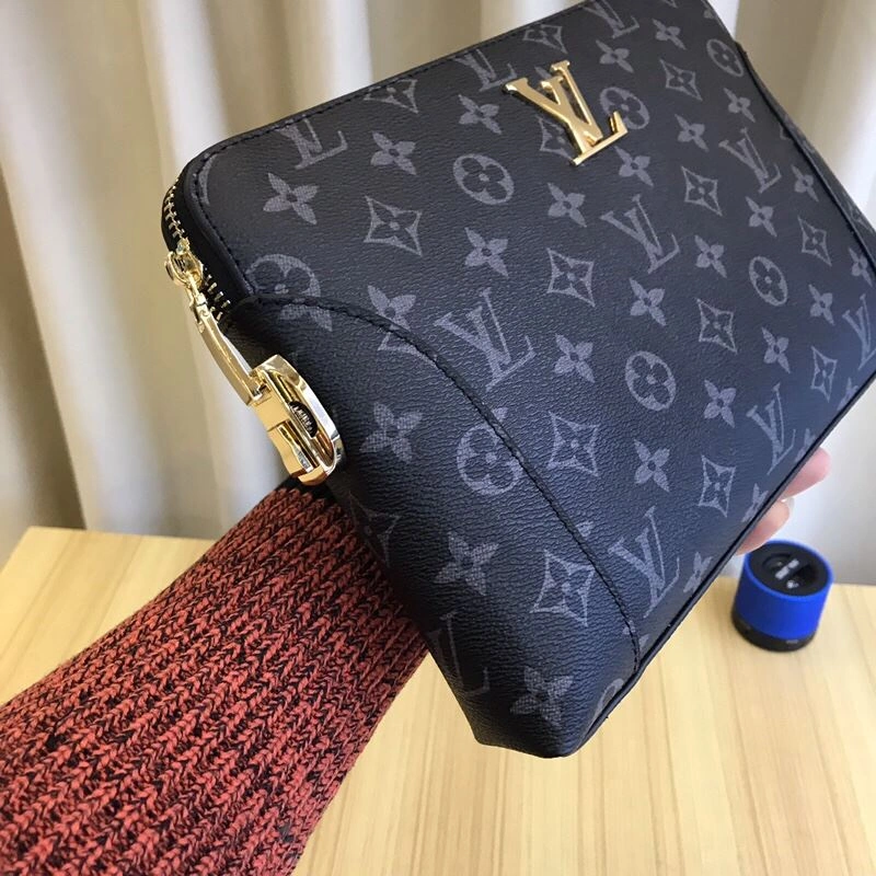 Original Mens Louis Vuitton Clutch Bags 92707