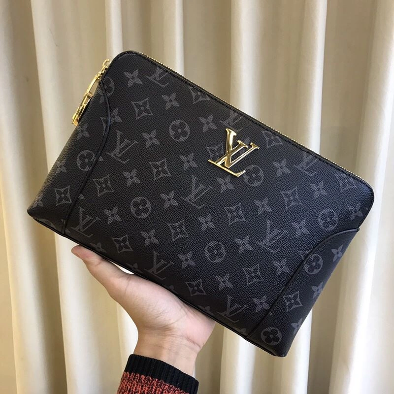 Original Mens Louis Vuitton Clutch Bags 92707