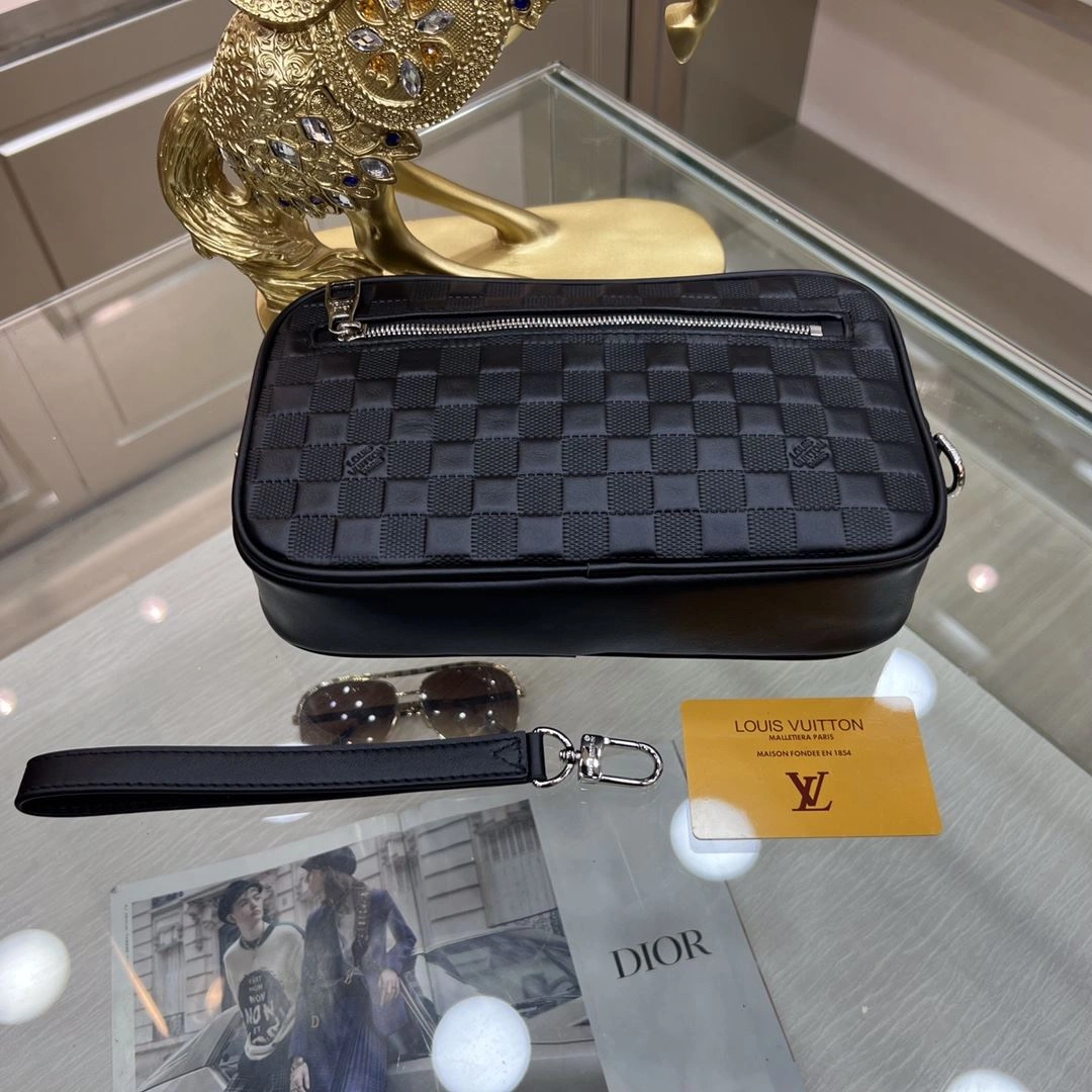 Casual Mens Louis Vuitton Clutch Bags 91734