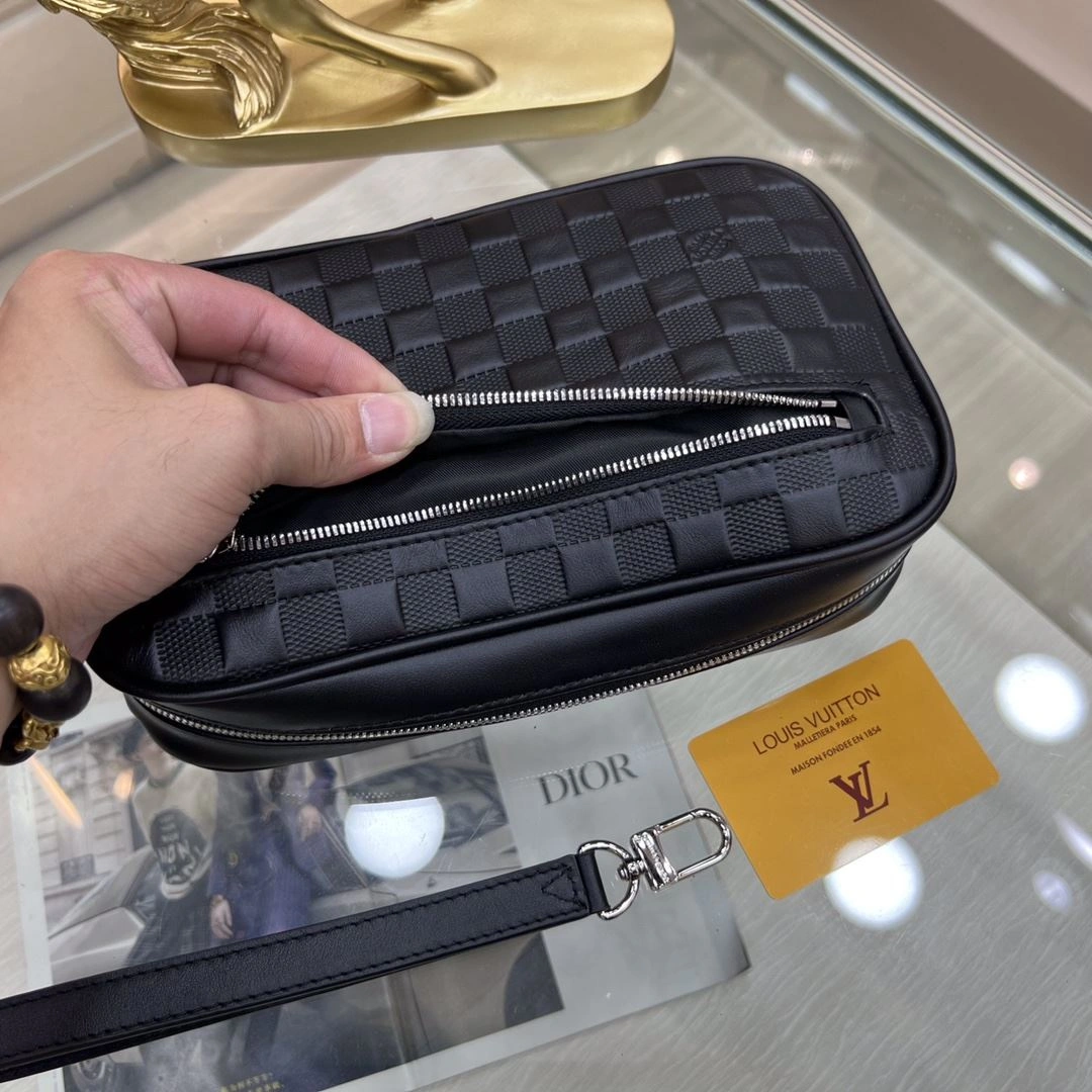 Casual Mens Louis Vuitton Clutch Bags 91734