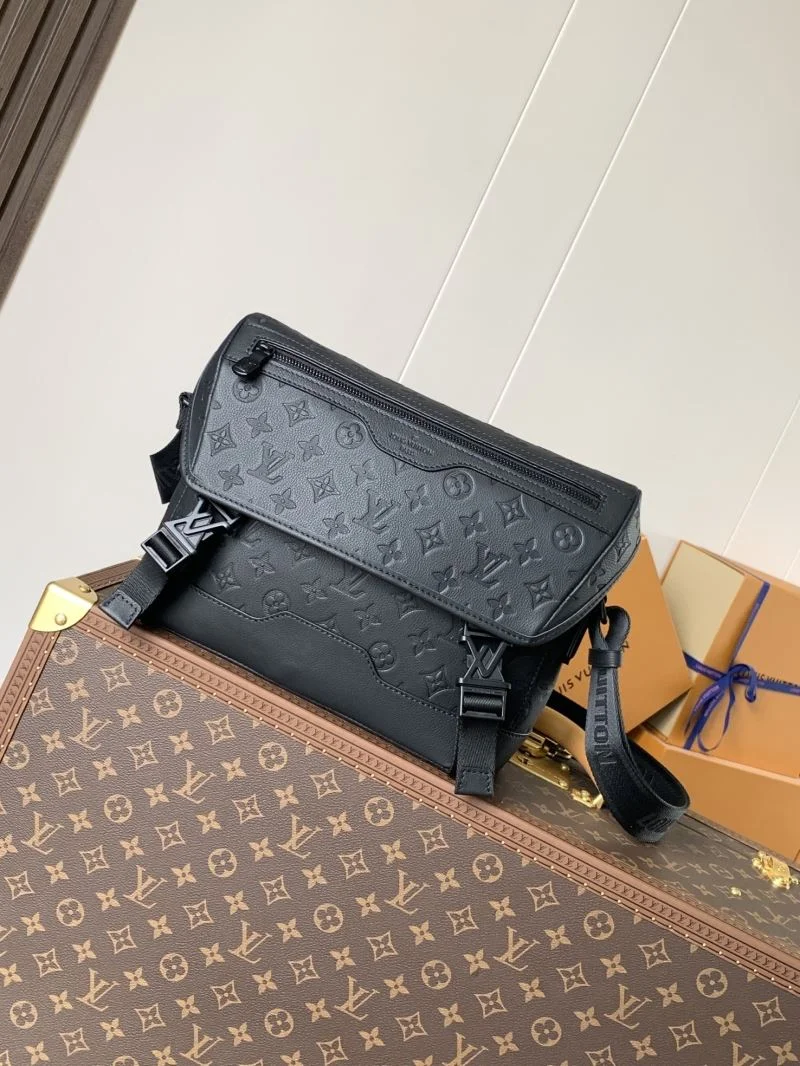 SmoothTexture Mens Louis Vuitton Satchel Bags 43210
