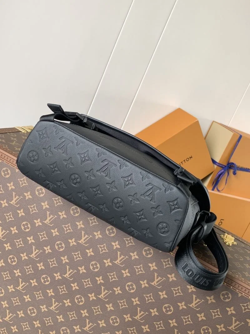 SmoothTexture Mens Louis Vuitton Satchel Bags 43210