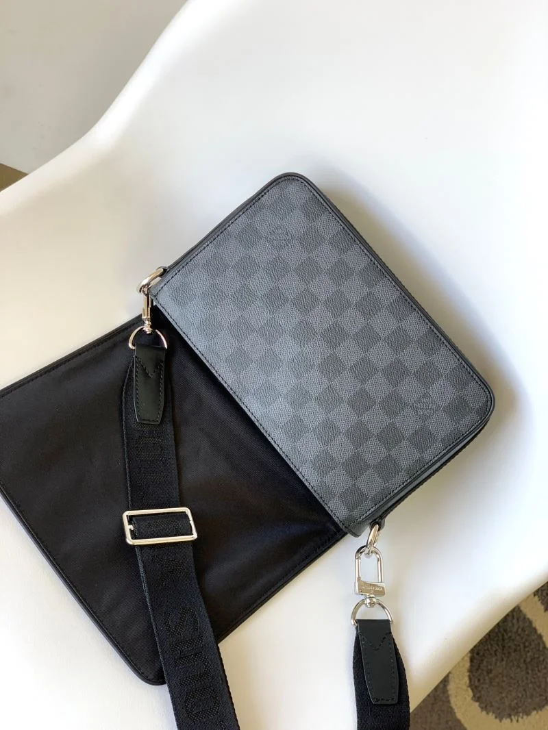 Mens Louis Vuitton Satchel Bags ZipUp 42042
