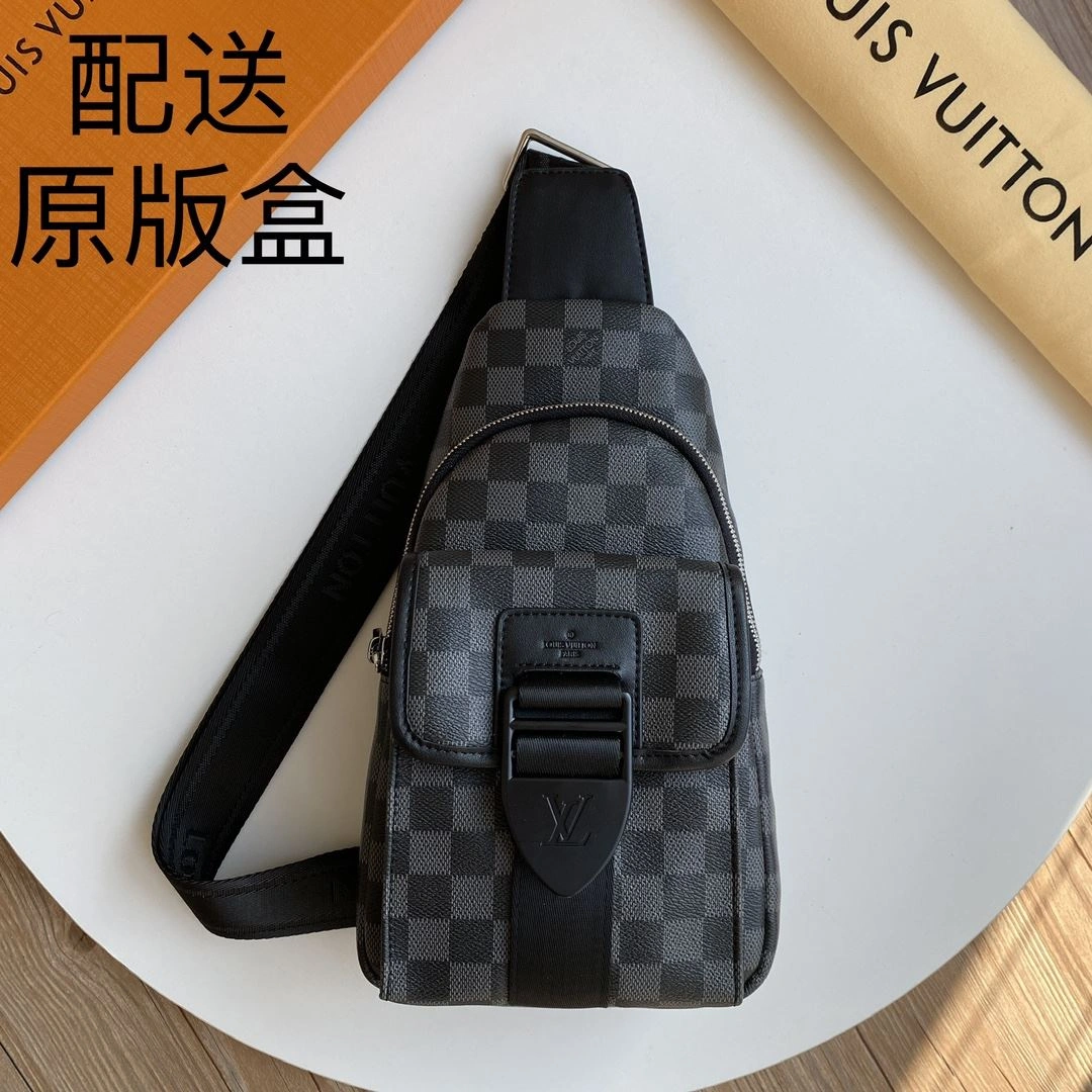 Mens Louis Vuitton Waist Chest Packs WaterResistant 92682