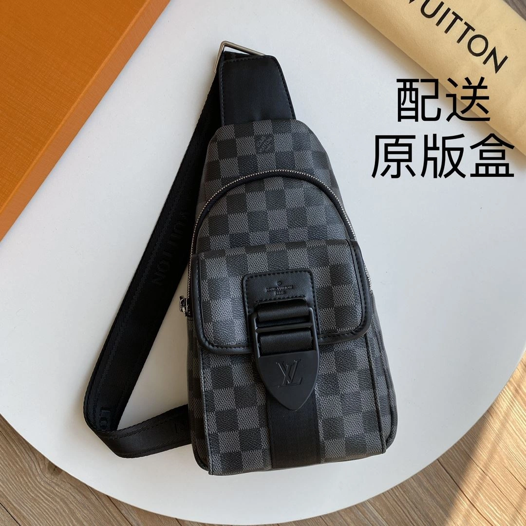 Mens Louis Vuitton Waist Chest Packs WaterResistant 92682