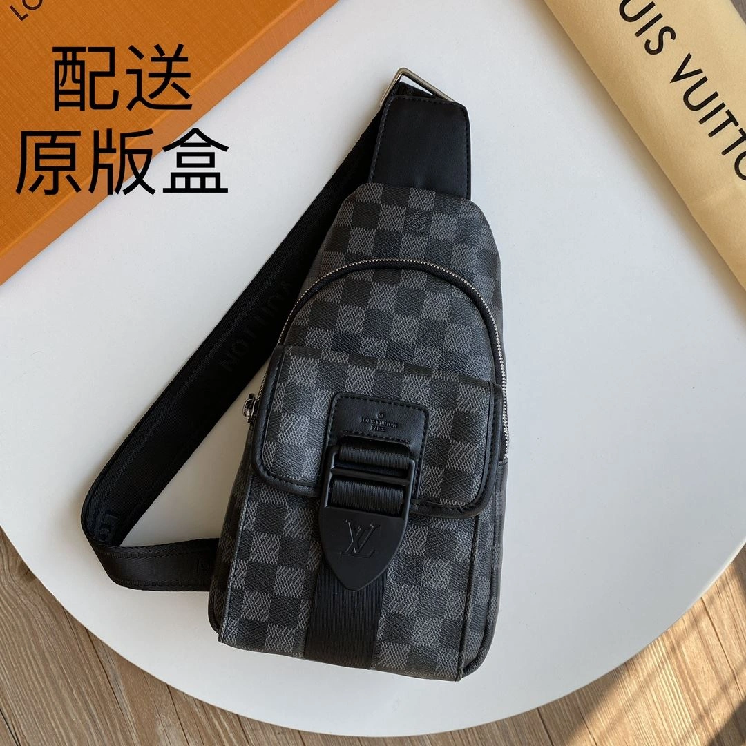 Mens Louis Vuitton Waist Chest Packs WaterResistant 92682