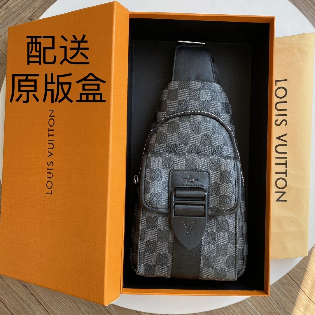 Mens Louis Vuitton Waist Chest Packs WaterResistant 92682