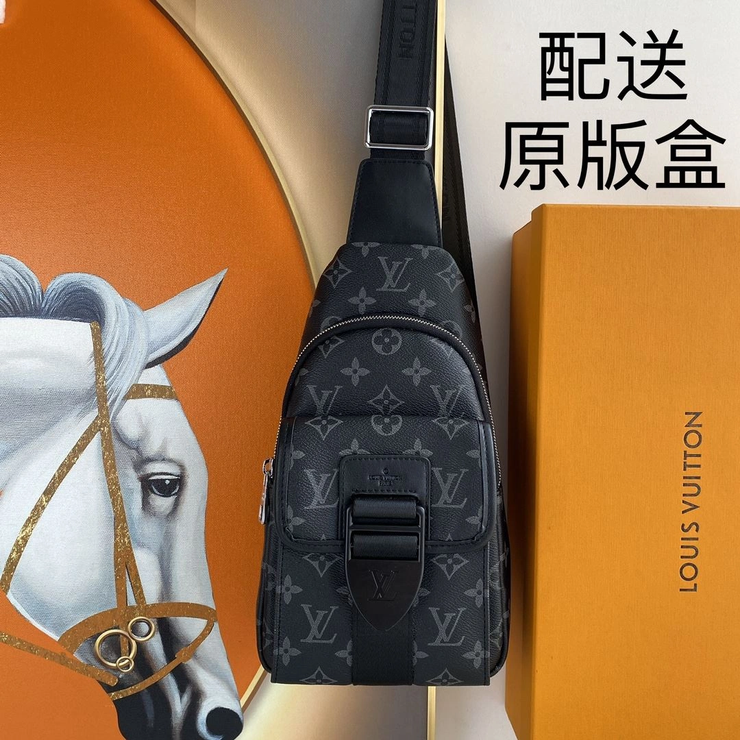 Mens Louis Vuitton Waist Chest Packs WeatherProof 91619