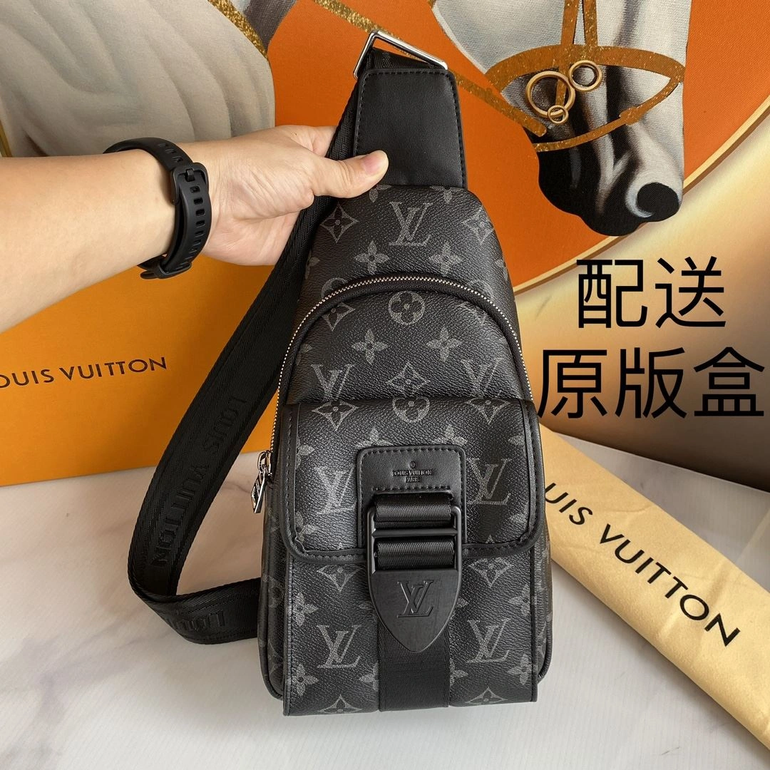 Mens Louis Vuitton Waist Chest Packs WeatherProof 91619