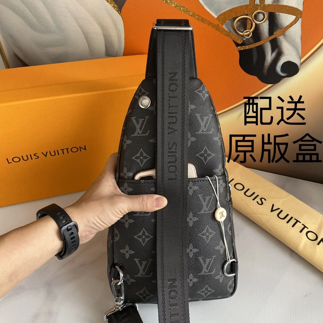 Mens Louis Vuitton Waist Chest Packs WeatherProof 91619