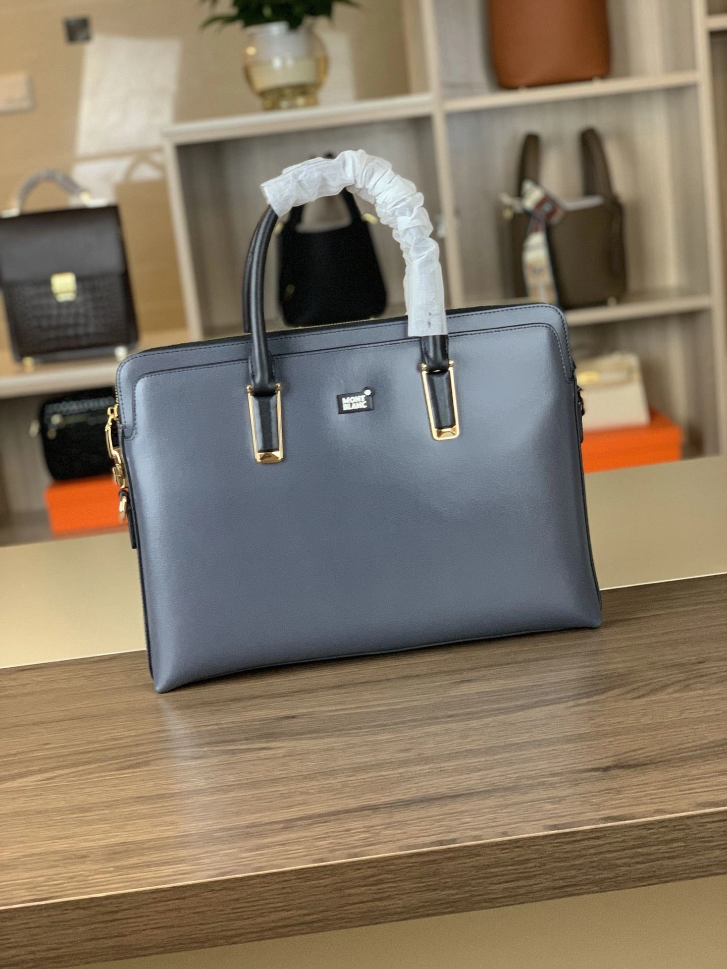 Mens Montblanc Briefcases ZipUp 92622