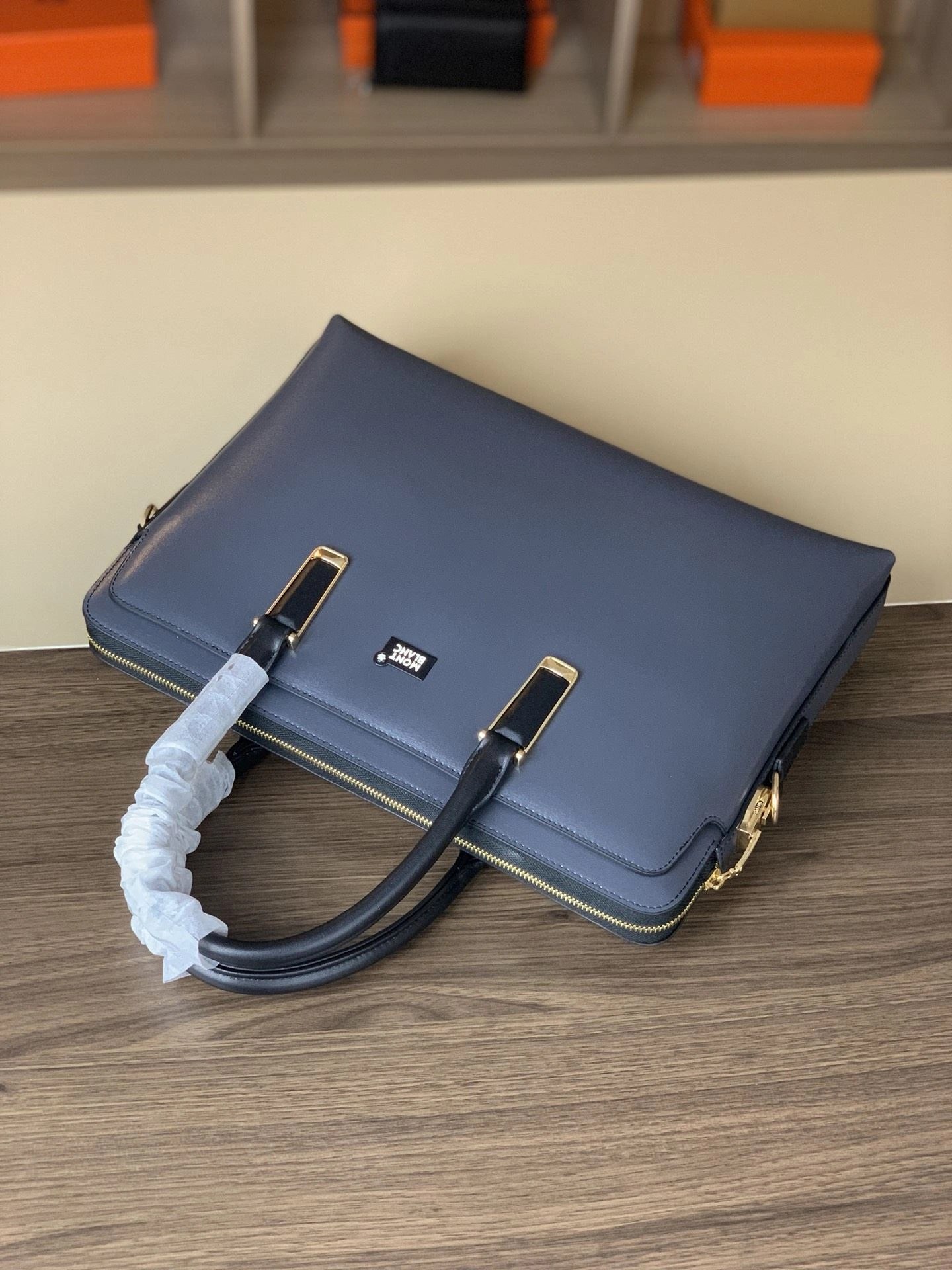 Mens Montblanc Briefcases ZipUp 92622
